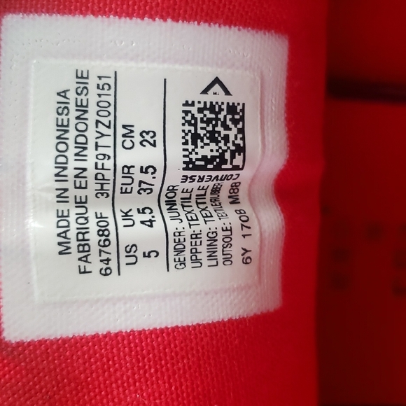 Black, Gray, & Red Converse - Picture 6 of 11